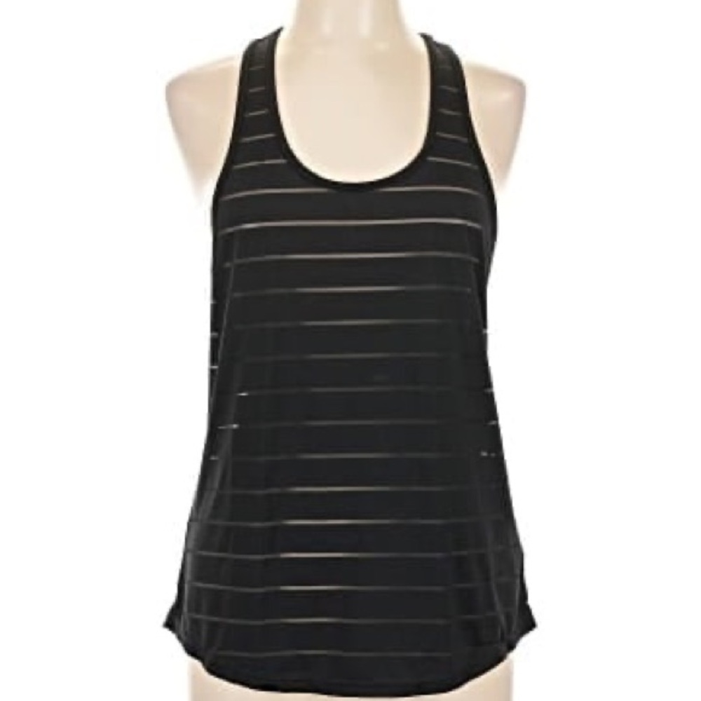 Black Racerback Tank Top